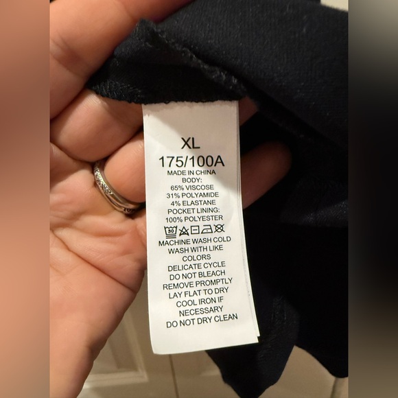 Kate Spade New York Boat Neck Ponte 3/4 Sleeves Black Dress Office Classic ,XL - Picture 3 of 8